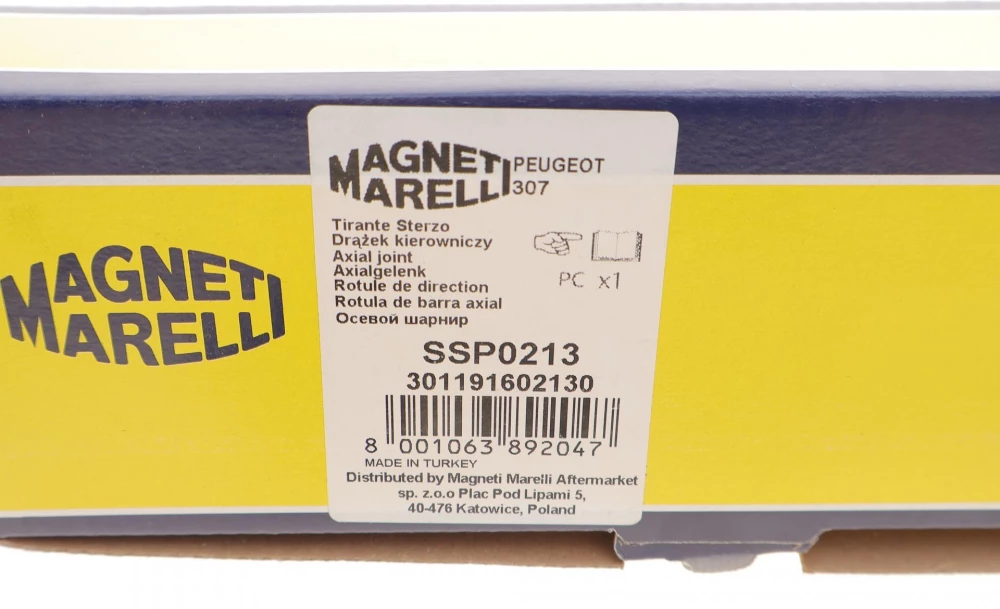 MAGNETI MARELLI CITROEN тяга рульова лів./прав.C4 05-,Peugeot 307 00-